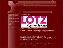 Tablet Screenshot of lotz-hygiene.de